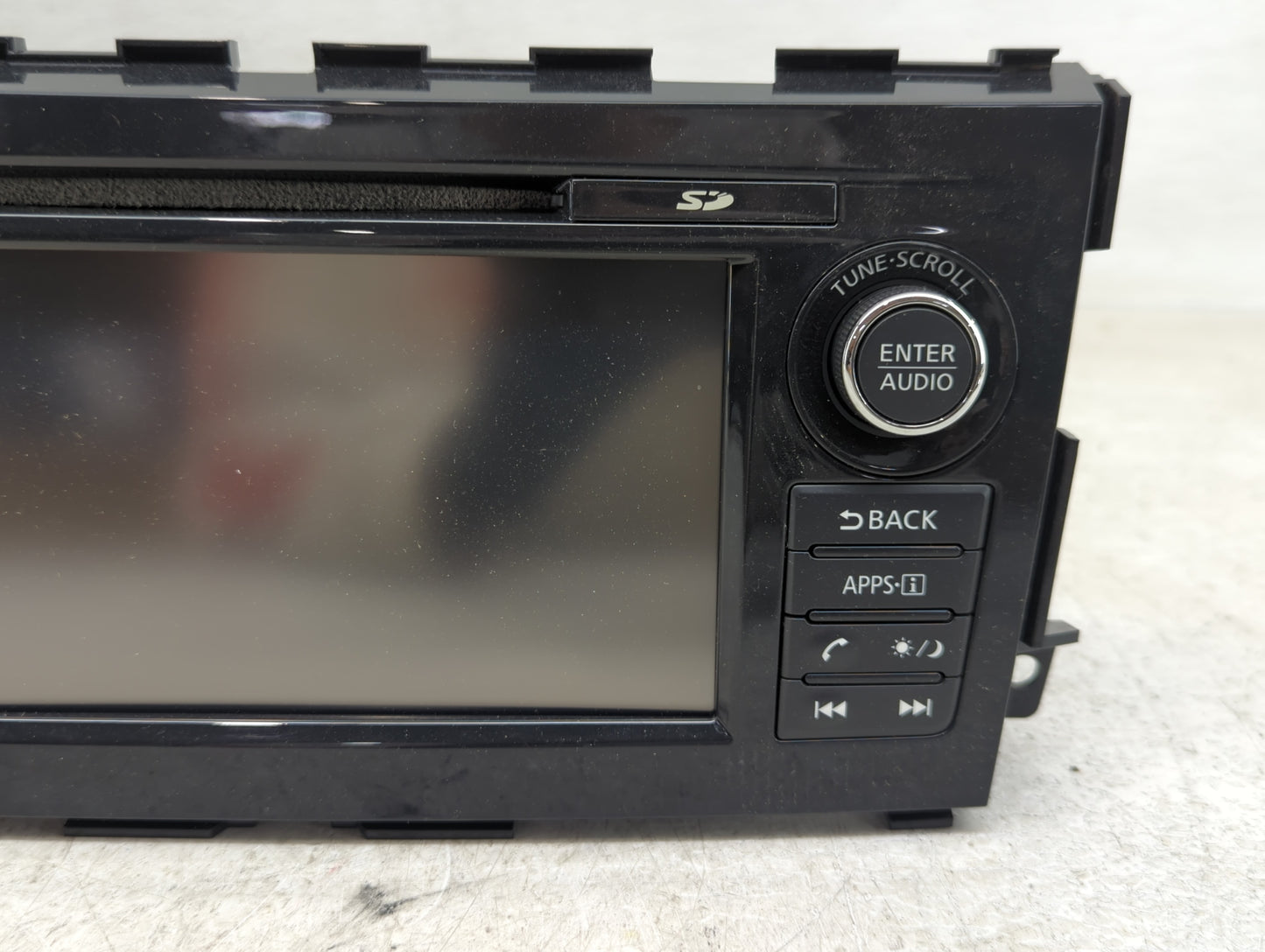 2013-2014 Nissan Altima Radio AM FM Cd Player Receiver Replacement P/N:259159HM0A 7 612 051 270 Fits Fits 2013 2014 OEM Used