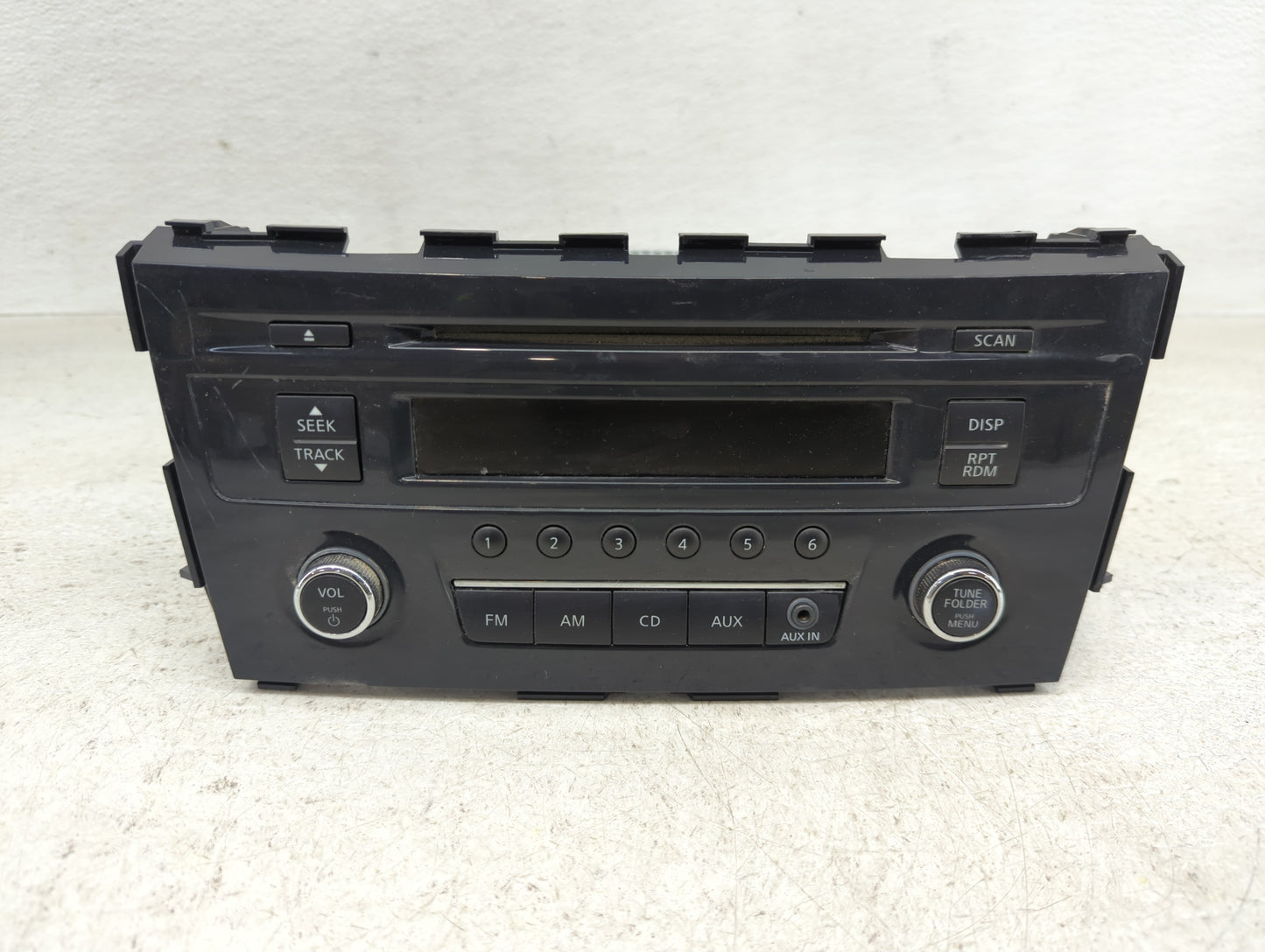 2013-2015 Nissan Altima Radio AM FM Cd Player Receiver Replacement P/N:281853TB0G Fits Fits 2013 2014 2015 OEM Used Auto Par