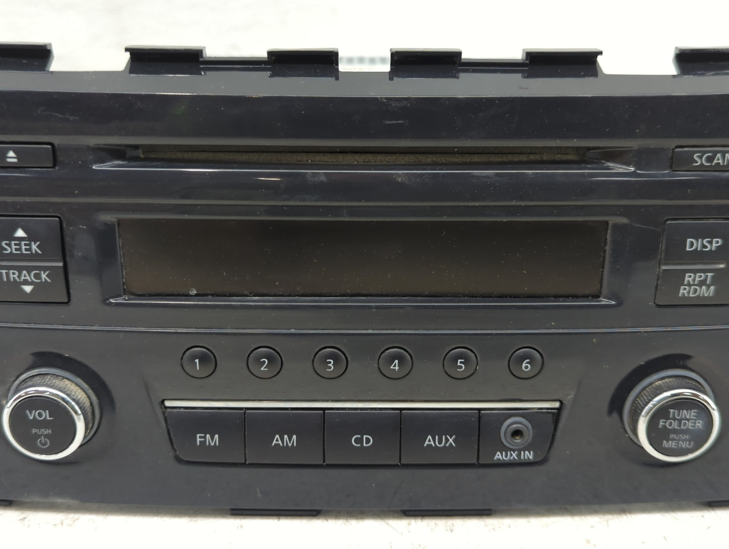 2013-2015 Nissan Altima Radio AM FM Cd Player Receiver Replacement P/N:281853TB0G Fits Fits 2013 2014 2015 OEM Used Auto Par