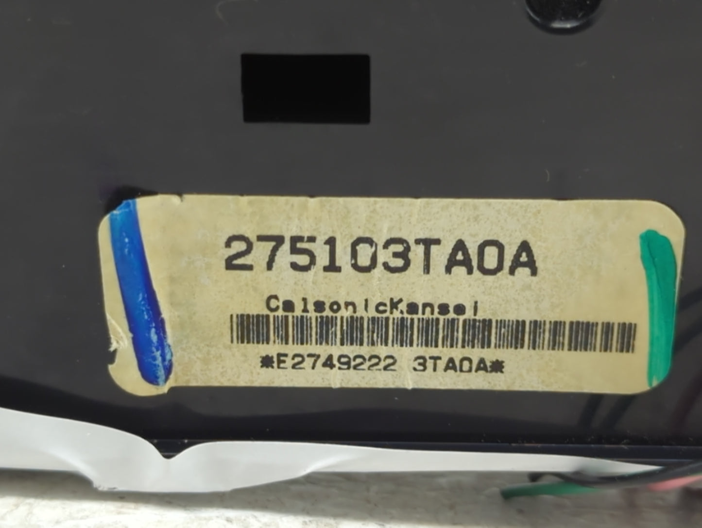 2013-2014 Nissan Altima Climate Control Module Temperature AC/Heater Replacement P/N:275103TA0A Fits Fits 2013 2014 OEM Used