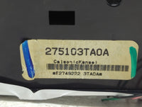 2013-2014 Nissan Altima Climate Control Module Temperature AC/Heater Replacement P/N:275103TA0A Fits Fits 2013 2014 OEM Used