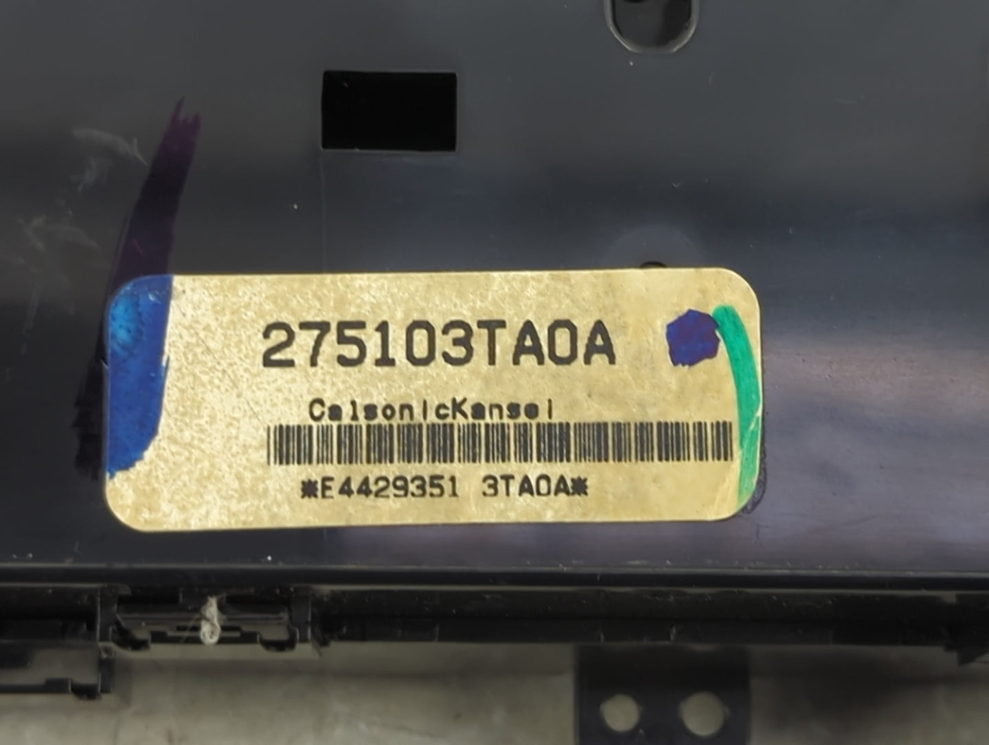 2013-2014 Nissan Altima Climate Control Module Temperature AC/Heater Replacement P/N:275103TA0A Fits Fits 2013 2014 OEM Used