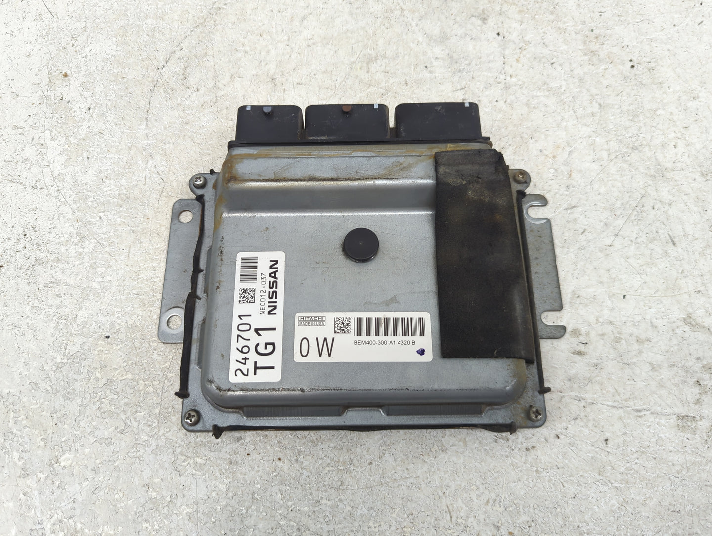 2013-2014 Nissan Altima PCM Engine Control Computer ECU ECM PCU OEM P/N:NEC012-037 BEM400-300 A1 Fits Fits 2013 2014 OEM Use