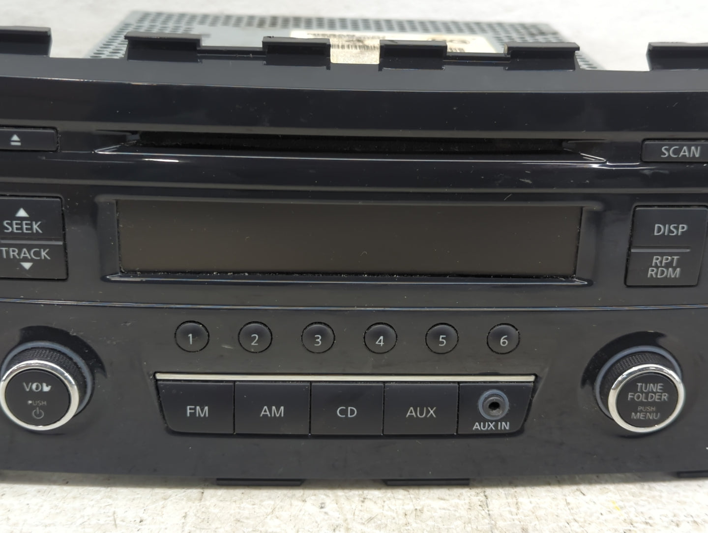 2013-2015 Nissan Altima Radio AM FM Cd Player Receiver Replacement P/N:28185 3TB0G Fits Fits 2013 2014 2015 OEM Used Auto Pa