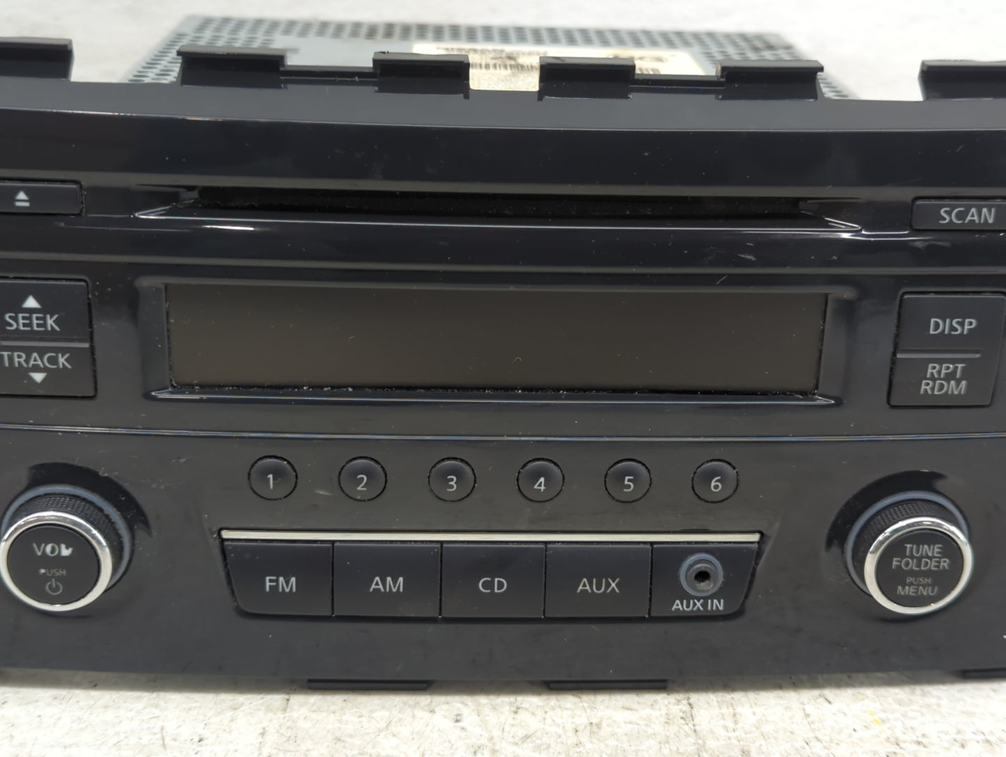 2013-2015 Nissan Altima Radio AM FM Cd Player Receiver Replacement P/N:28185 3TB0G Fits Fits 2013 2014 2015 OEM Used Auto Pa