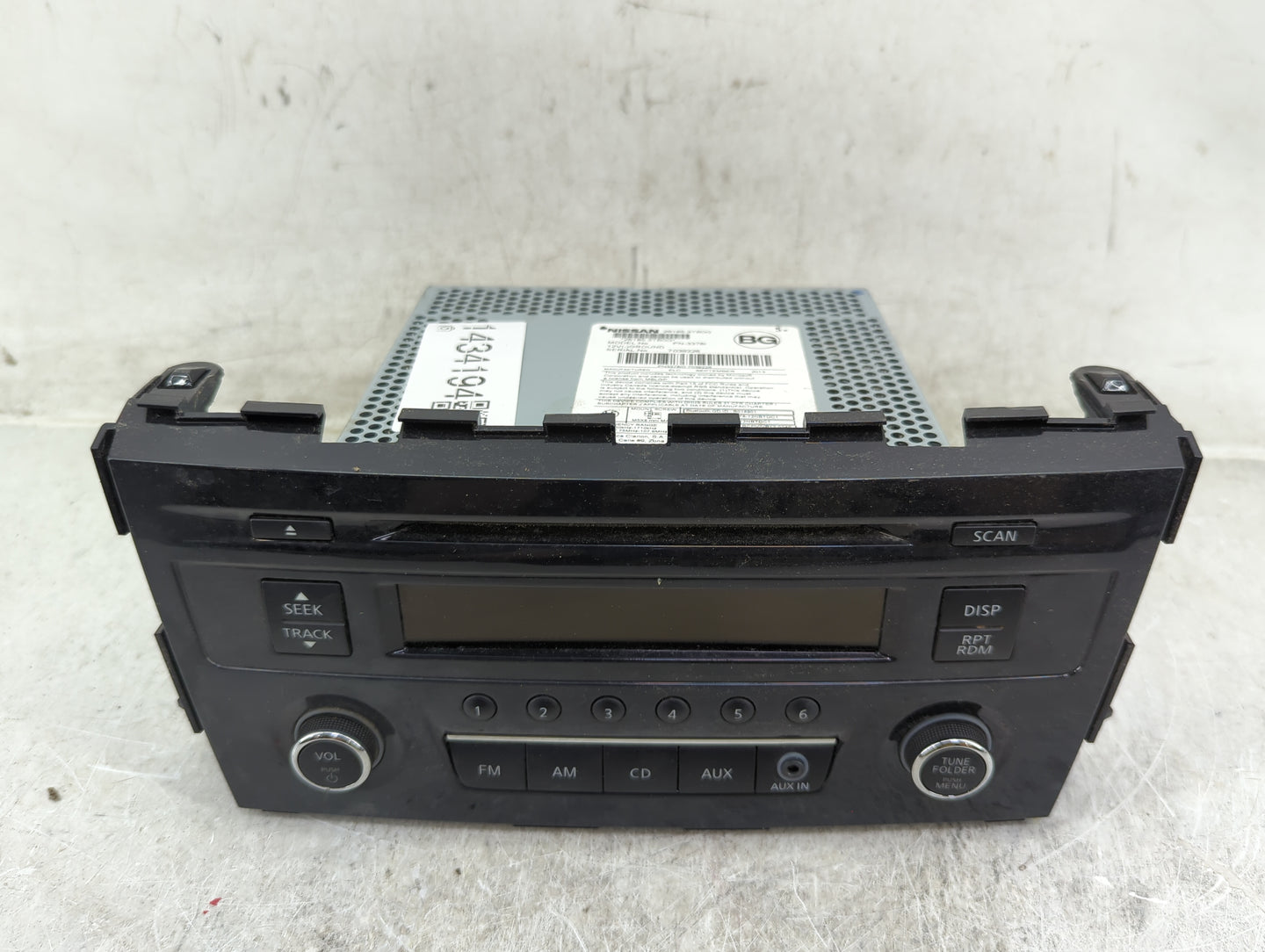 2013-2015 Nissan Altima Radio AM FM Cd Player Receiver Replacement P/N:28185 3TB0G PN-3378I, 276-1158-02 Fits Fits 2013 2014