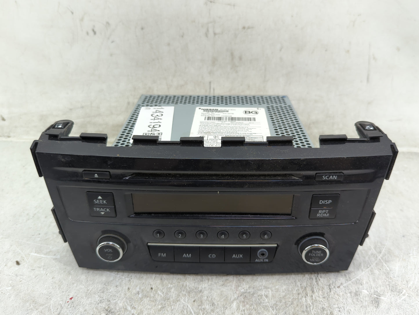 2013-2015 Nissan Altima Radio AM FM Cd Player Receiver Replacement P/N:28185 3TB0G PN-3378I, 276-1158-02 Fits Fits 2013 2014