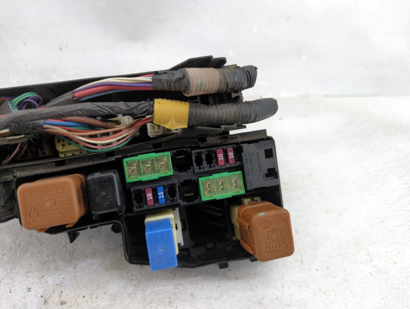 2013-2014 Nissan Altima Fusebox Fuse Box Panel Relay Module P/N:7154-5763-30 7254-5763-30 Fits Fits 2013 2014 OEM Used Auto 