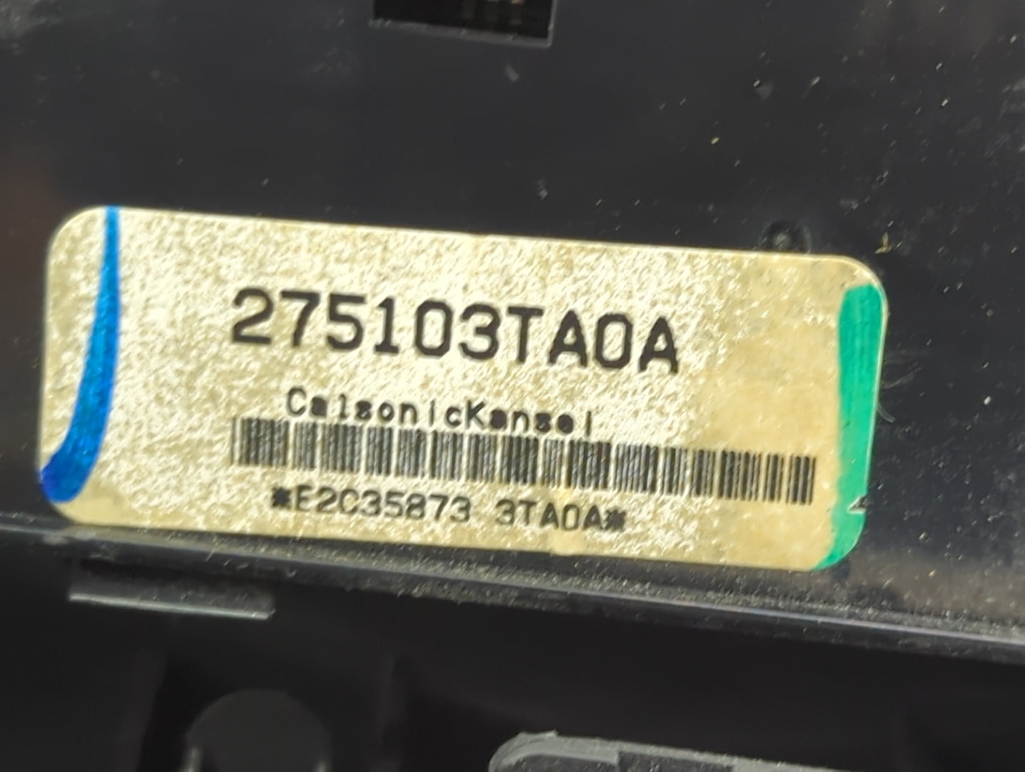 2013-2015 Nissan Altima Climate Control Module Temperature AC/Heater Replacement P/N:275103TA0A Fits Fits 2013 2014 2015 OEM