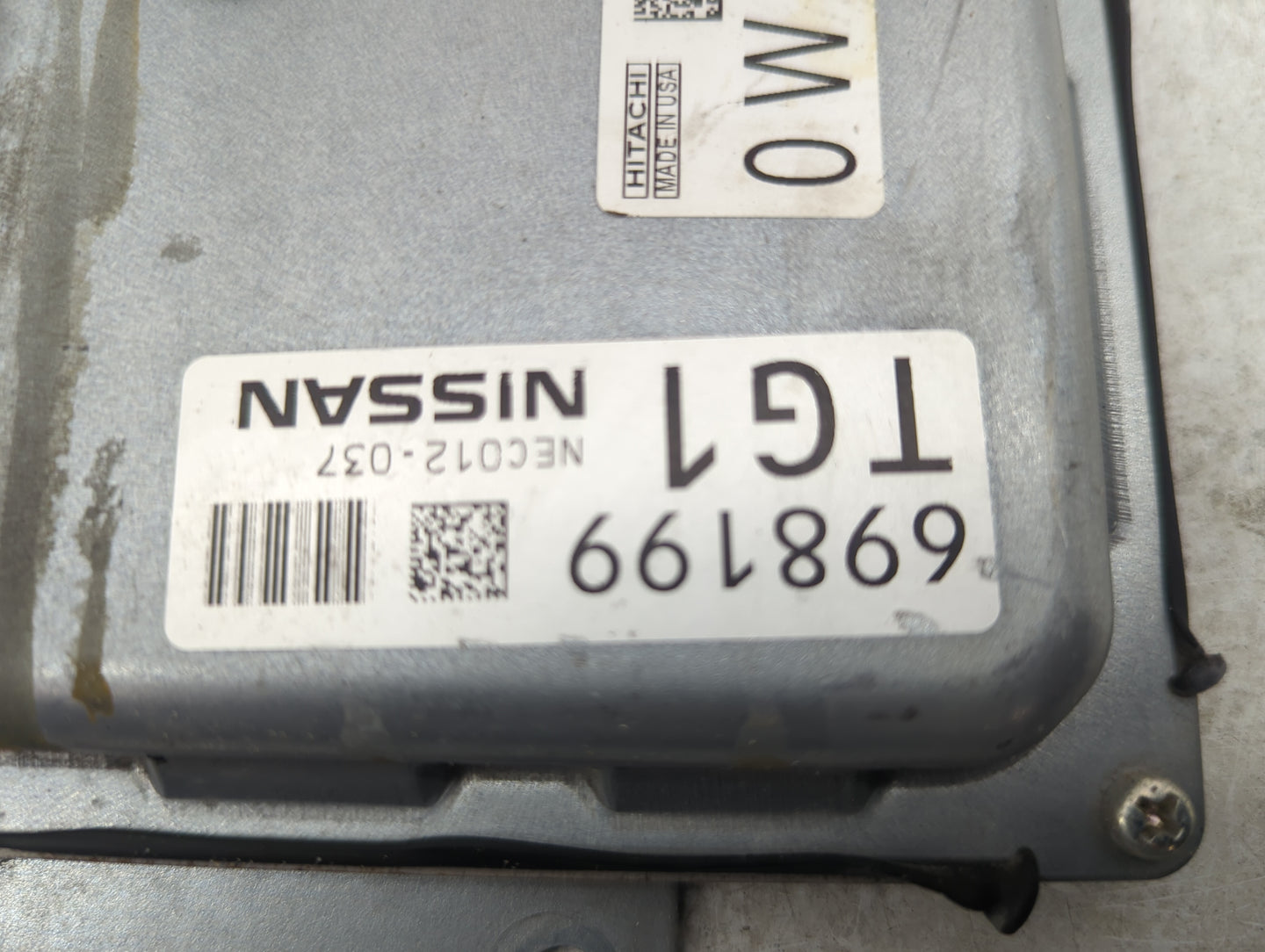 2013-2014 Nissan Altima PCM Engine Control Computer ECU ECM PCU OEM P/N:NEC012-037 BEM400-300 Fits Fits 2013 2014 OEM Used A