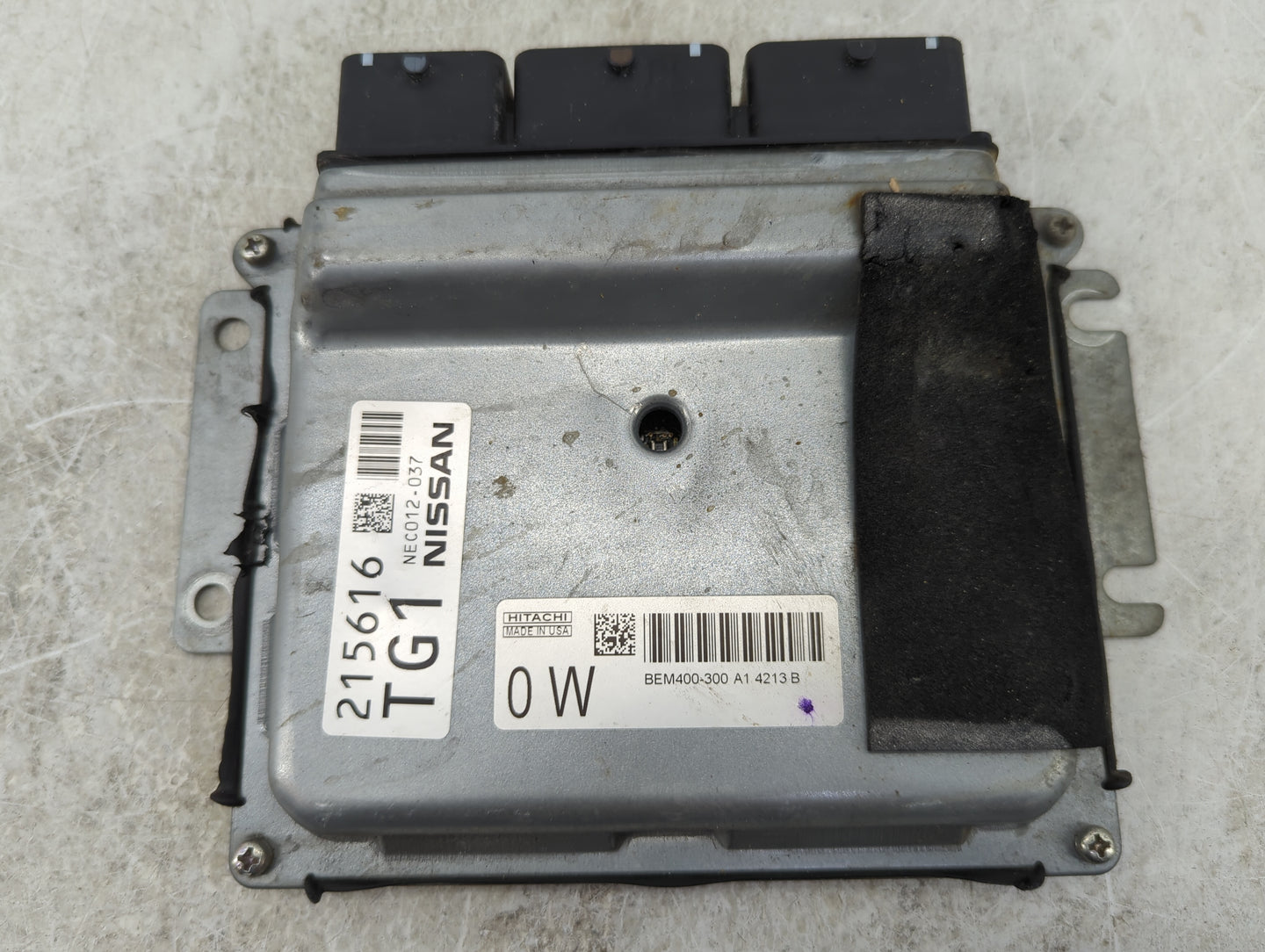 2013-2014 Nissan Altima PCM Engine Control Computer ECU ECM PCU OEM P/N:NEC012-037 BEM400-300 Fits Fits 2013 2014 OEM Used A