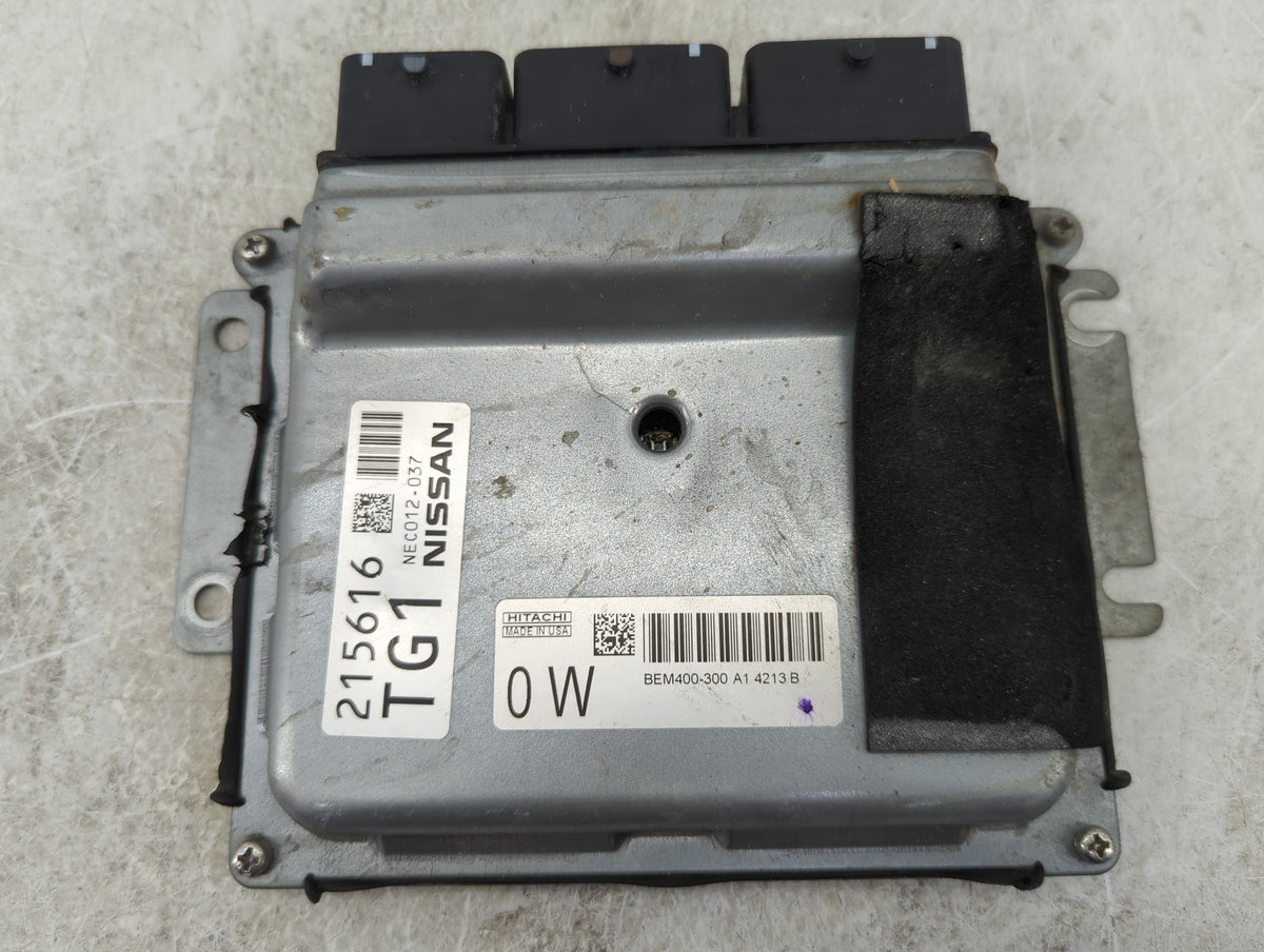2013-2014 Nissan Altima PCM Engine Control Computer ECU ECM PCU OEM P/N:NEC012-037 BEM400-300 Fits 2013 2014 OEM Used Auto P