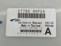 2014-2015 Nissan Altima Temperature Control Module - Oemusedautoparts1.com