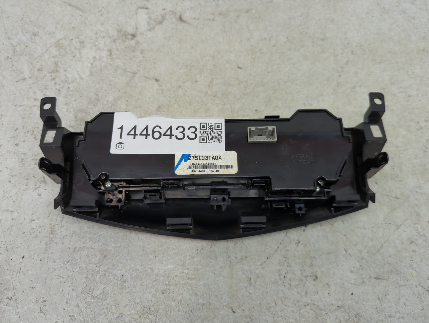 2013-2014 Nissan Altima Climate Control Module Temperature AC/Heater Replacement P/N:275103TA0A Fits Fits 2013 2014 OEM Used