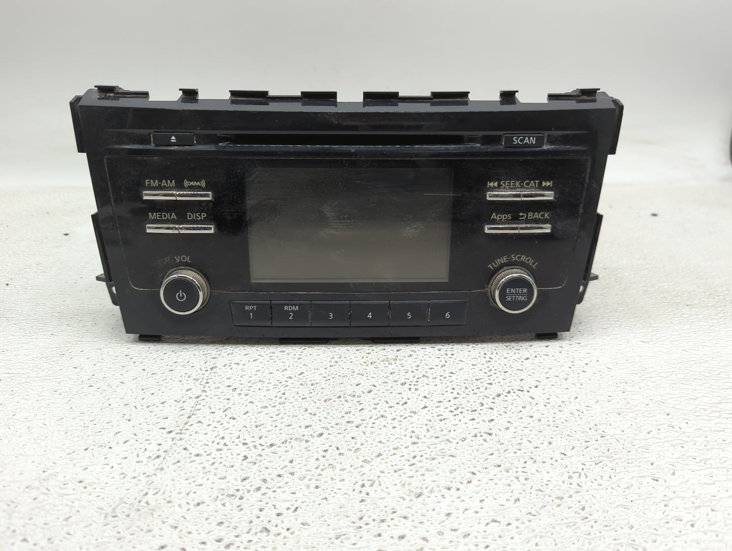 2013-2015 Nissan Altima Radio AM FM Cd Player Receiver Replacement P/N:281853TA1B CQ-FN24E1GX Fits Fits 2013 2014 2015 OEM U