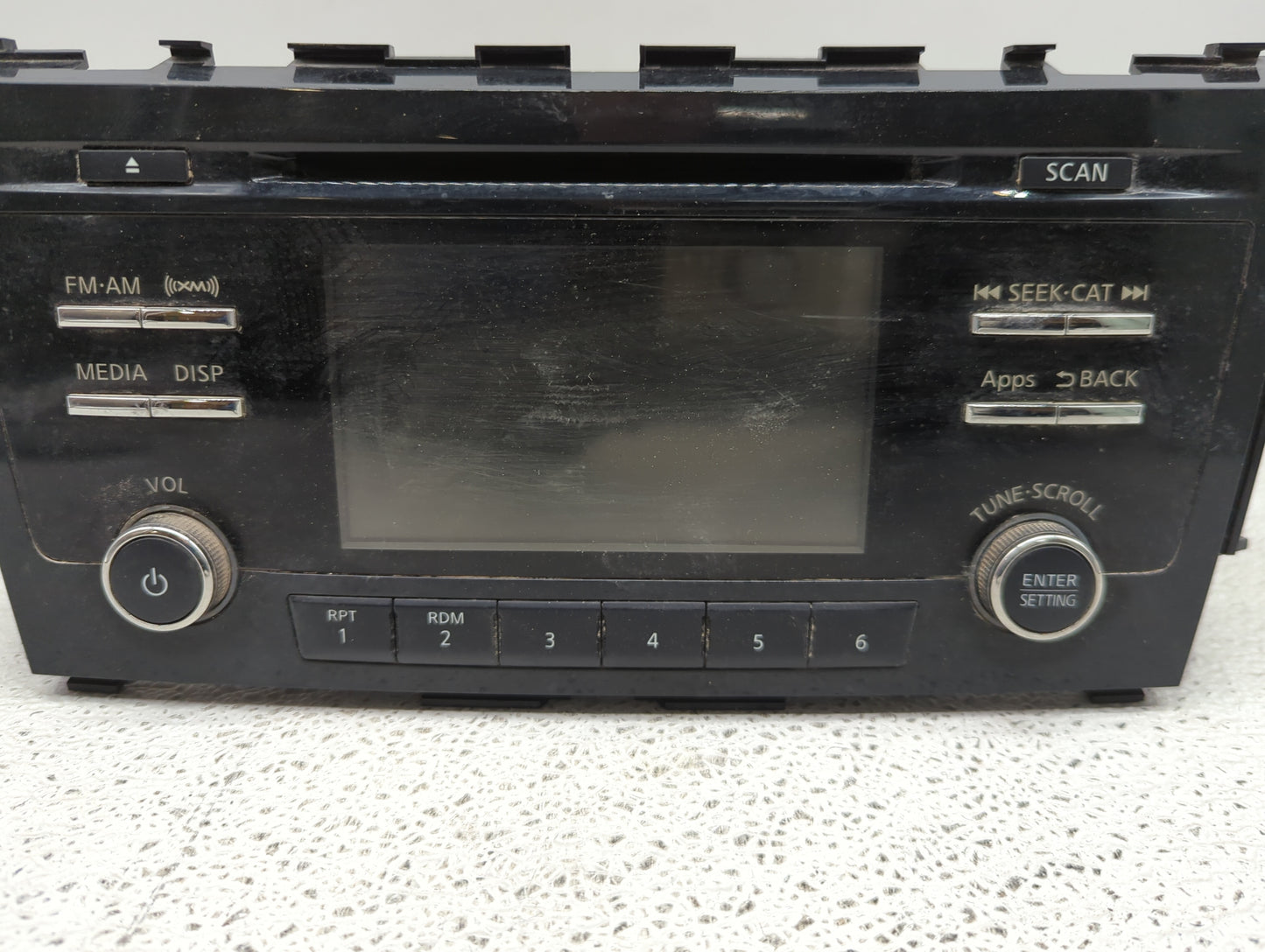 2013-2015 Nissan Altima Radio AM FM Cd Player Receiver Replacement P/N:281853TA1B CQ-FN24E1GX Fits Fits 2013 2014 2015 OEM U