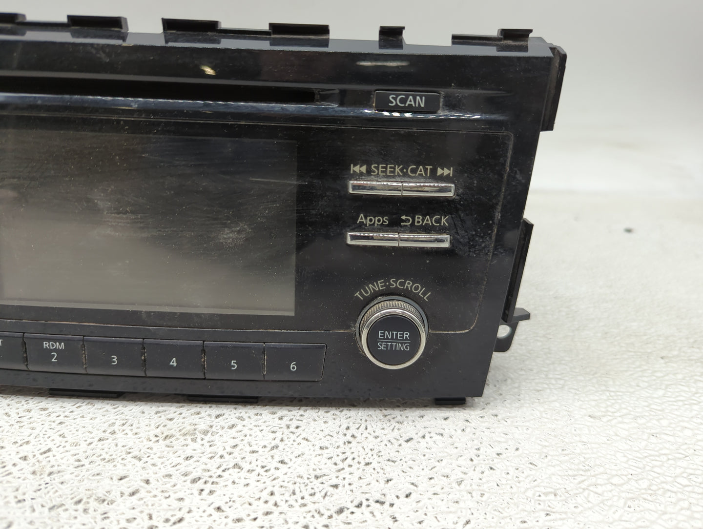 2013-2015 Nissan Altima Radio AM FM Cd Player Receiver Replacement P/N:281853TA1B CQ-FN24E1GX Fits Fits 2013 2014 2015 OEM U