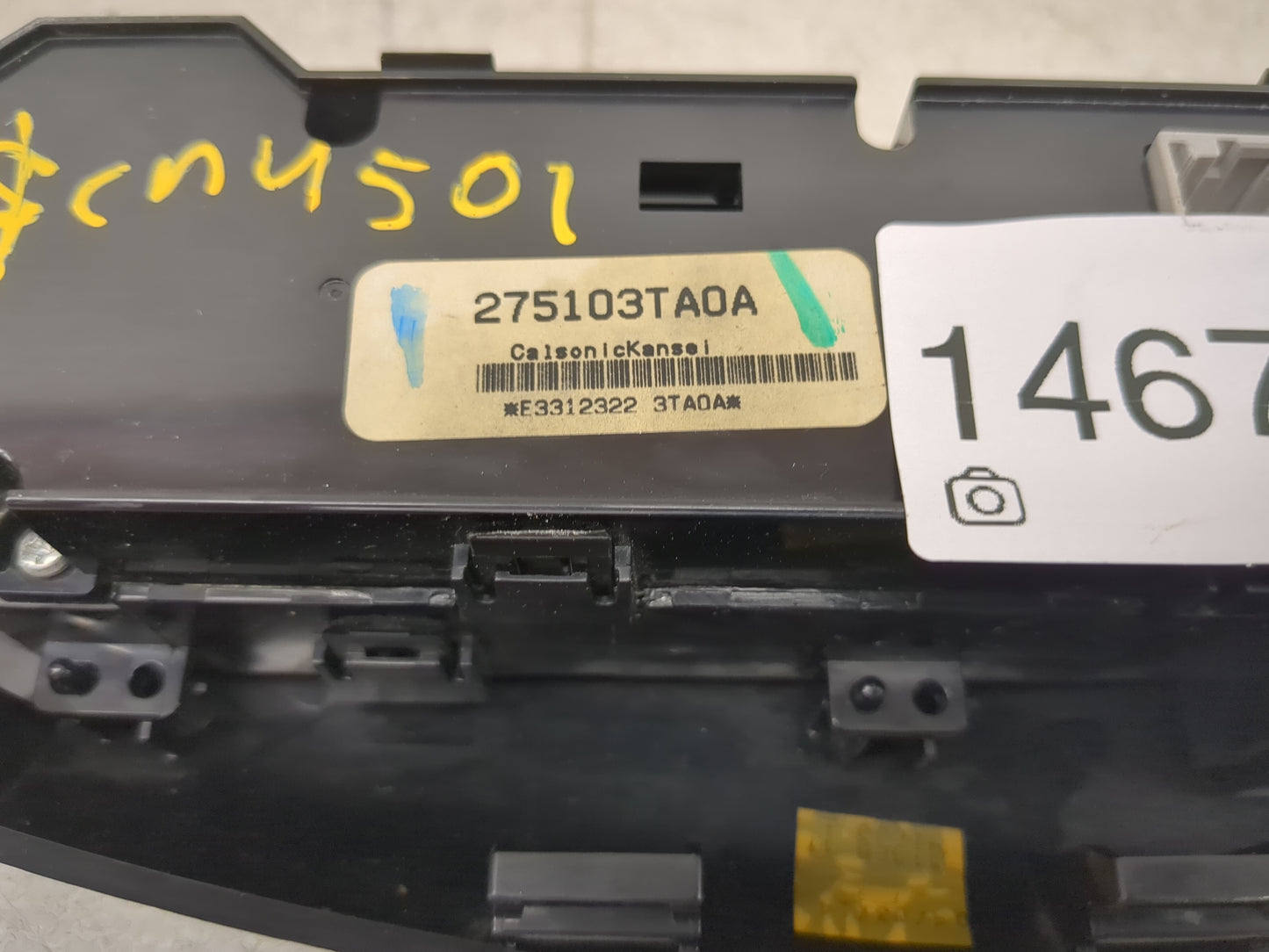 2013-2015 Nissan Altima Climate Control Module Temperature AC/Heater Replacement P/N:275103TA0A Fits Fits 2013 2014 2015 OEM