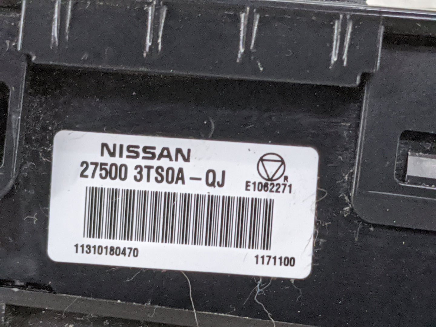 2013-2015 Nissan Altima Climate Control Module Temperature AC/Heater Replacement P/N:275003TS0A-QJ Fits Fits 2013 2014 2015 