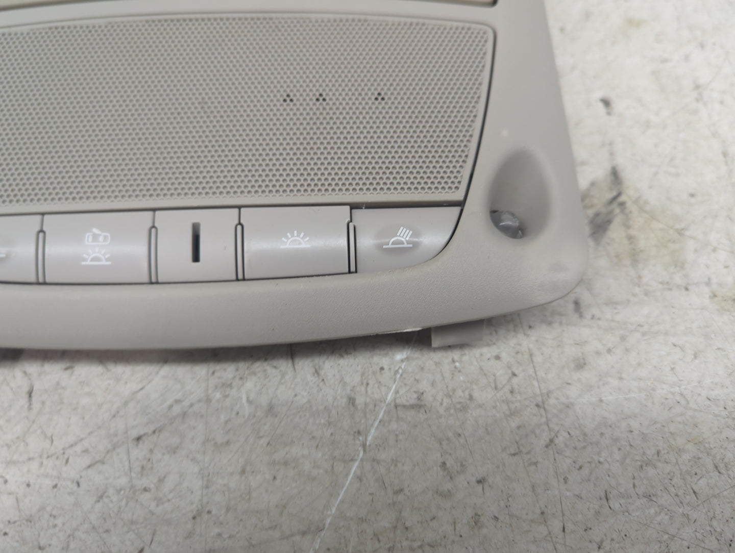 2013-2015 Nissan Altima Overhead Roof Console Tan - Oemusedautoparts1.com