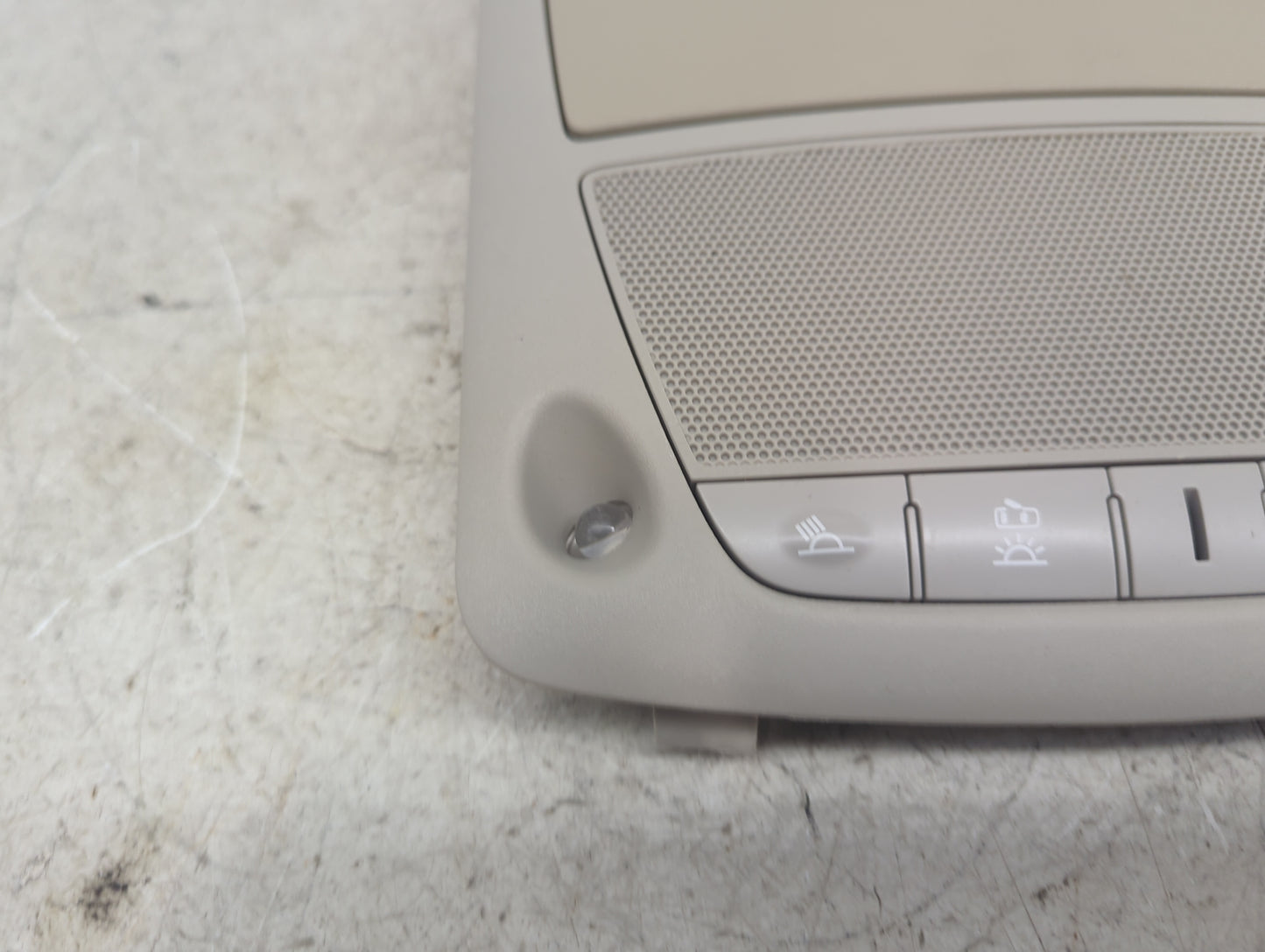 2013-2015 Nissan Altima Overhead Roof Console Tan - Oemusedautoparts1.com