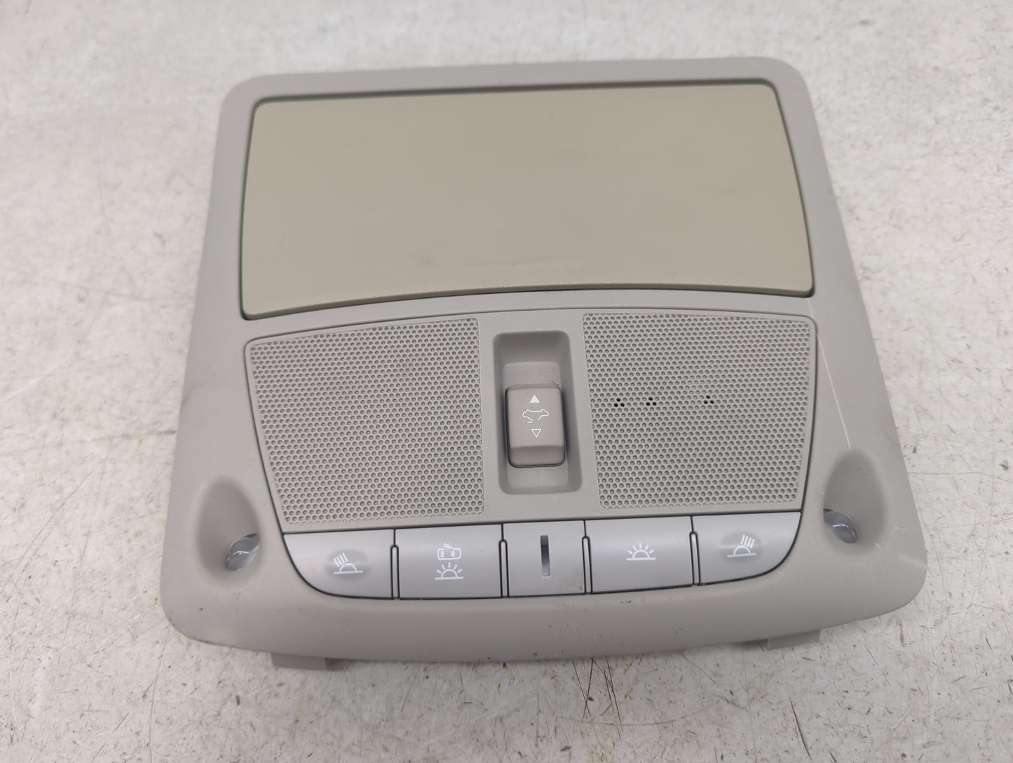 2013-2015 Nissan Altima Overhead Roof Console Gray - Oemusedautoparts1.com