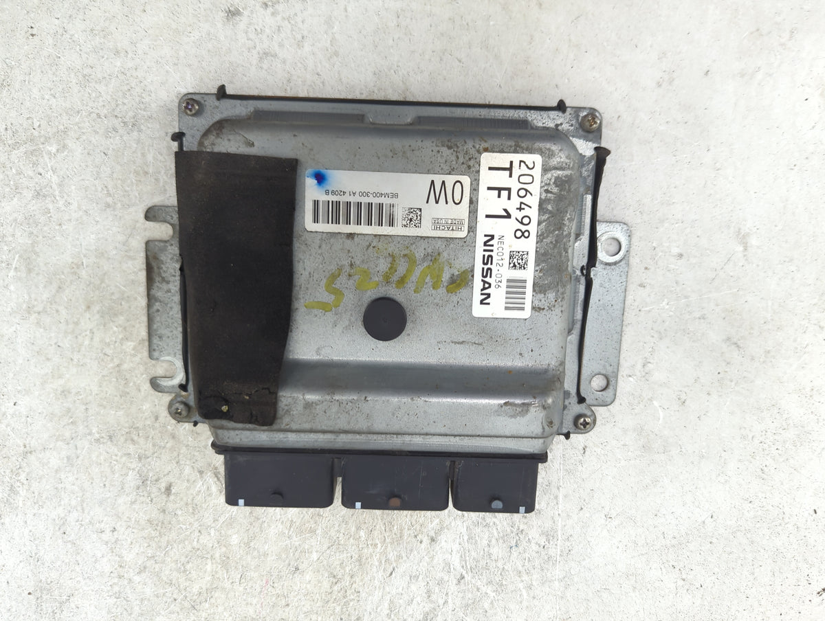 2013-2014 Nissan Altima PCM Engine Control Computer ECU ECM PCU OEM P/N:BEM400-300 A1 NEC012-036 Fits 2013 2014 OEM Used Aut