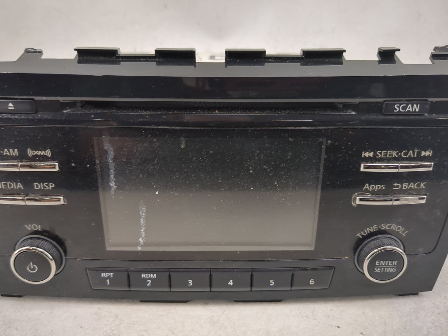 2013-2015 Nissan Altima Radio AM FM Cd Player Receiver Replacement P/N:28185 3TA1B CQ-FN24E1GX Fits Fits 2013 2014 2015 OEM 