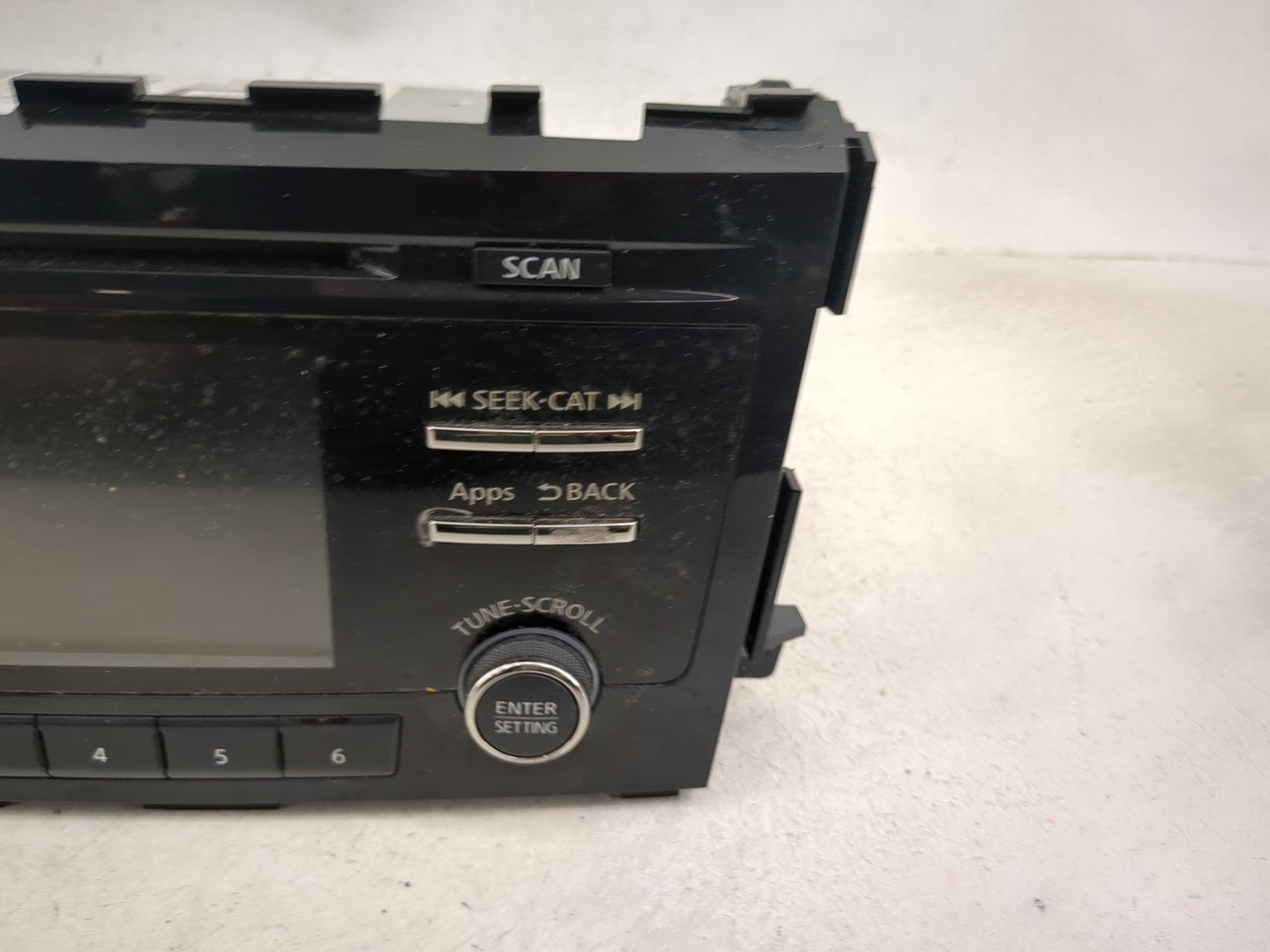2013-2015 Nissan Altima Radio AM FM Cd Player Receiver Replacement P/N:28185 3TA1B CQ-FN24E1GX Fits Fits 2013 2014 2015 OEM 
