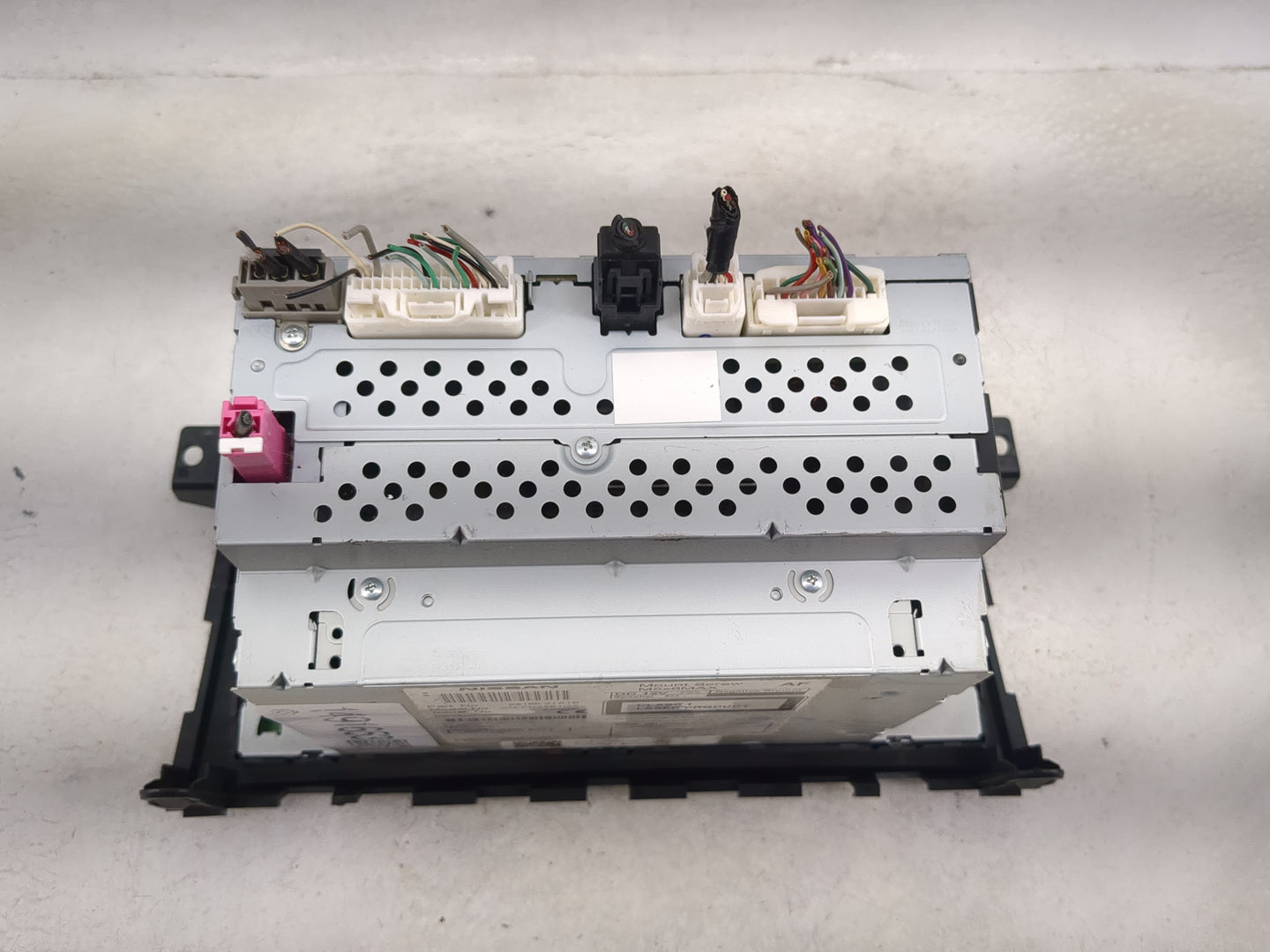 2013-2015 Nissan Altima Radio AM FM Cd Player Receiver Replacement P/N:28185 3TA1B CQ-FN24E1GX Fits Fits 2013 2014 2015 OEM 