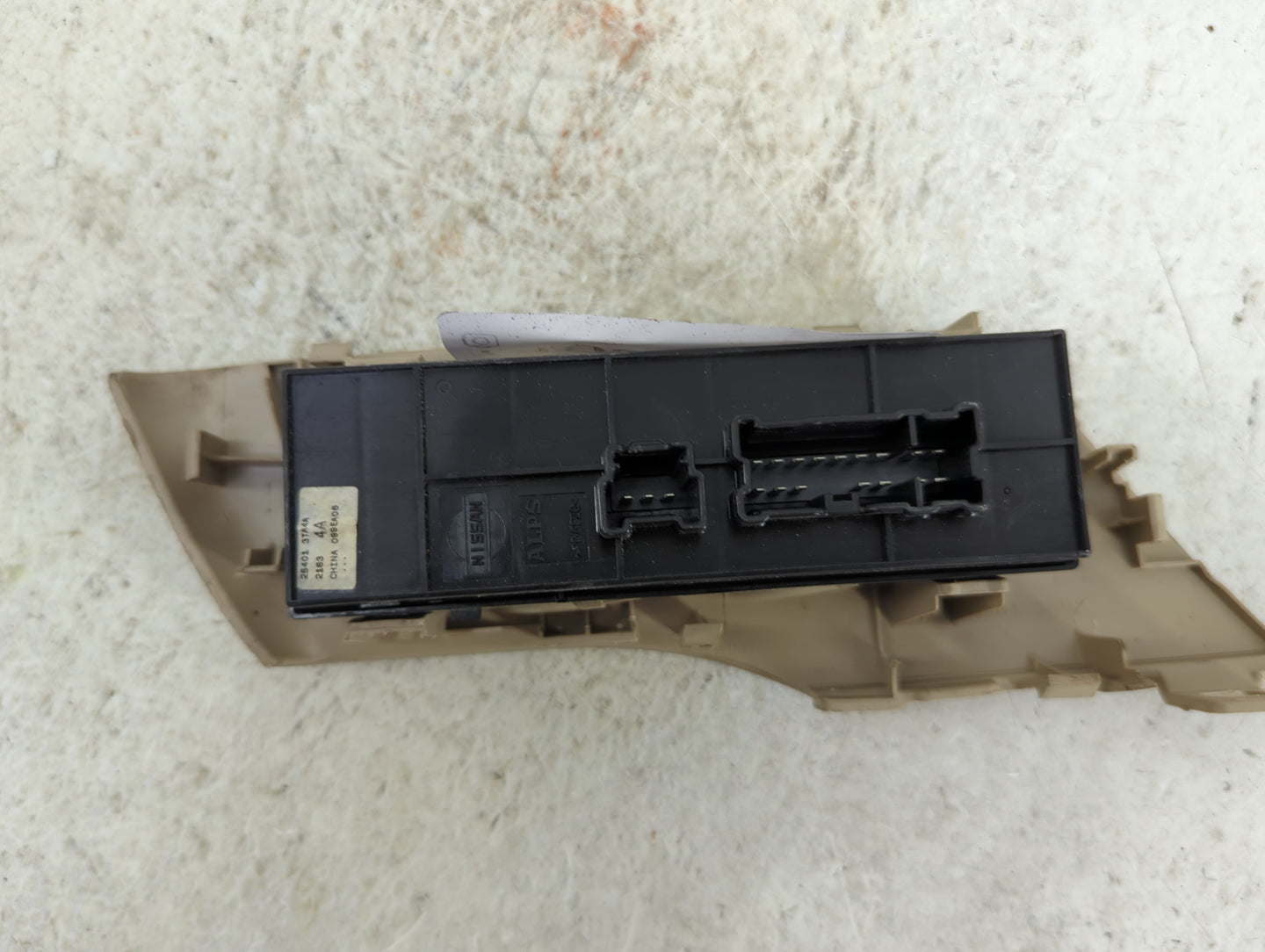 2013-2018 Nissan Altima Master Power Window Switch Replacement Driver Side Left P/N:25401 3TA4A Fits OEM Used Auto Parts - O