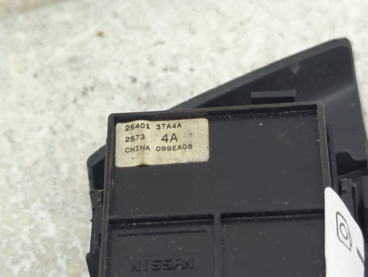 2013-2018 Nissan Altima Master Power Window Switch Replacement Driver Side Left P/N:25401 3TA4A Fits OEM Used Auto Parts - O