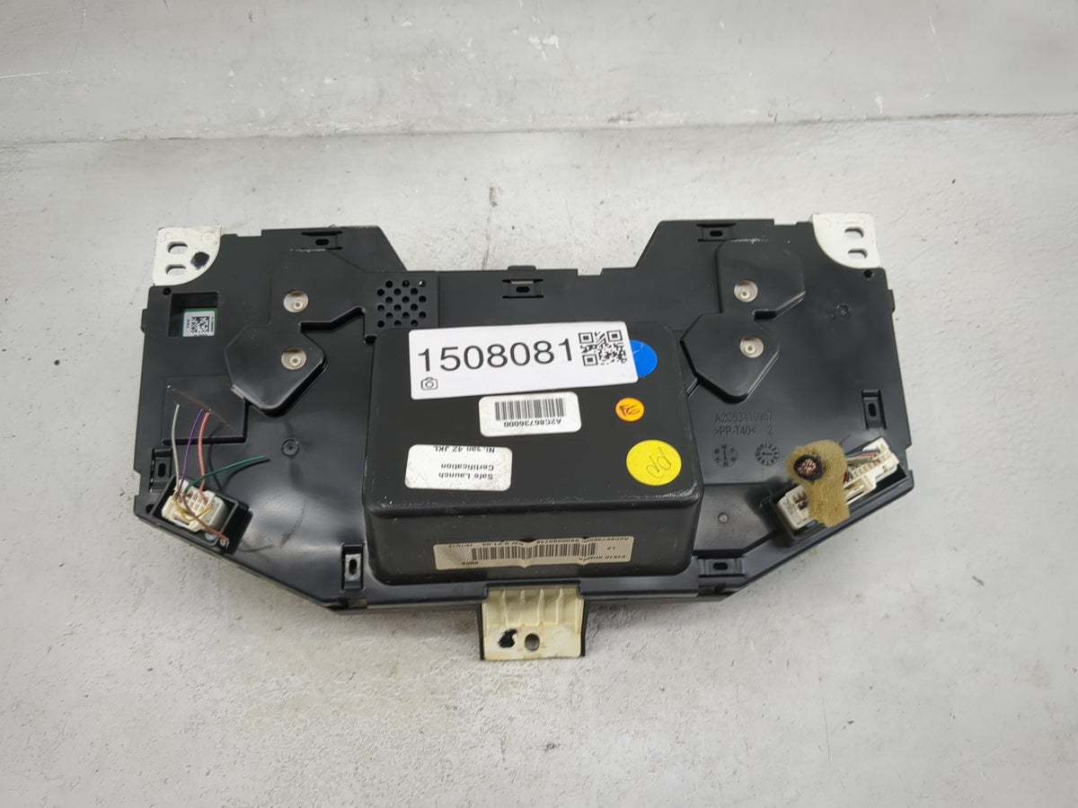 2014 Nissan Altima Instrument Cluster Speedometer Gauges P/N:24810 9HM0A A2C86736000 Miles:96K Fits OEM Used Auto Parts - Oe