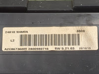 2014 Nissan Altima Instrument Cluster Speedometer Gauges P/N:24810 9HM0A A2C86736000 Miles:96K Fits OEM Used Auto Parts - Oe