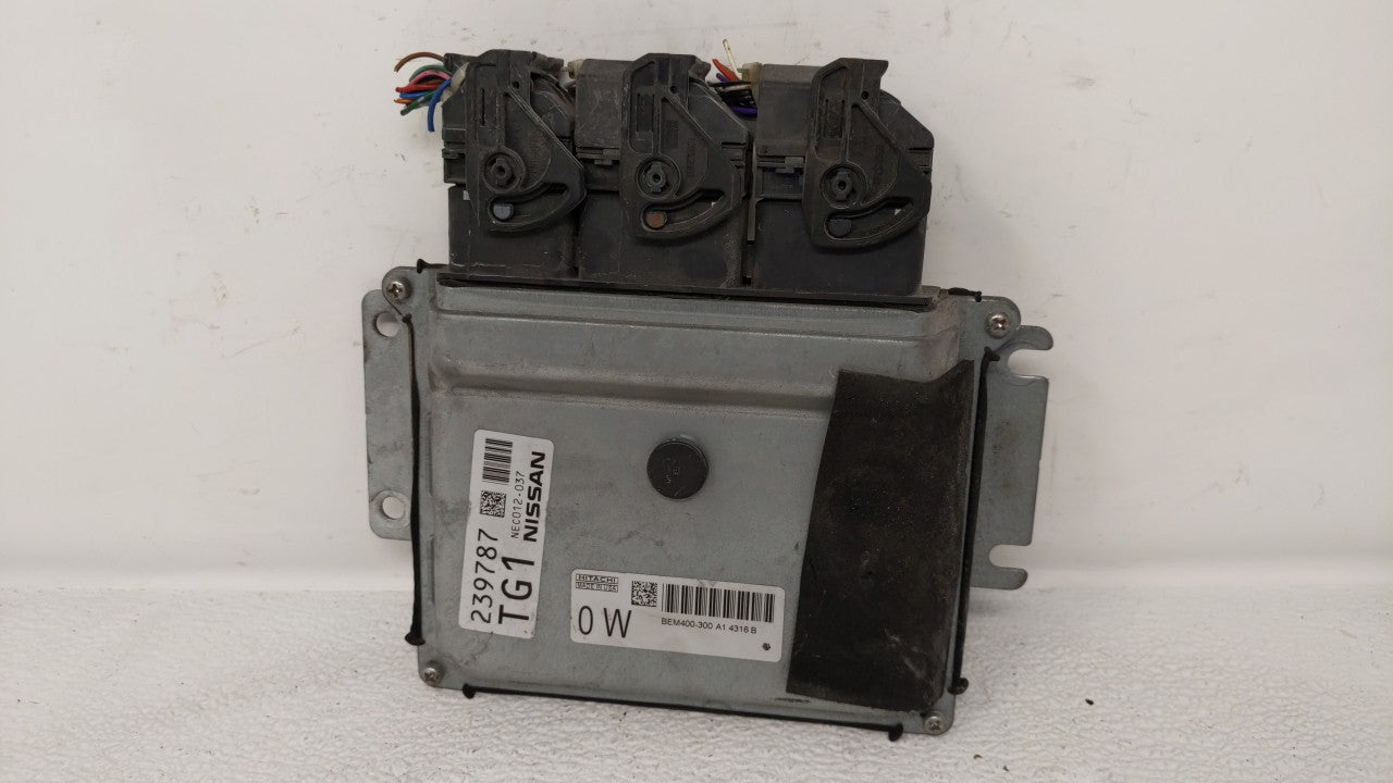 2013-2014 Nissan Altima PCM Engine Control Computer ECU ECM PCU OEM P/N:BEM400-300 MEC300-012 A1, MEC300-052 Fits Fits 2013 