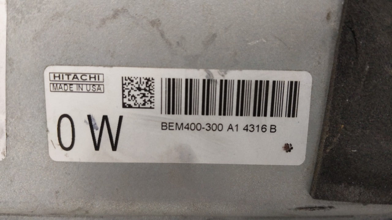 2013-2014 Nissan Altima PCM Engine Control Computer ECU ECM PCU OEM P/N:BEM400-300 MEC300-012 A1, MEC300-052 Fits Fits 2013 