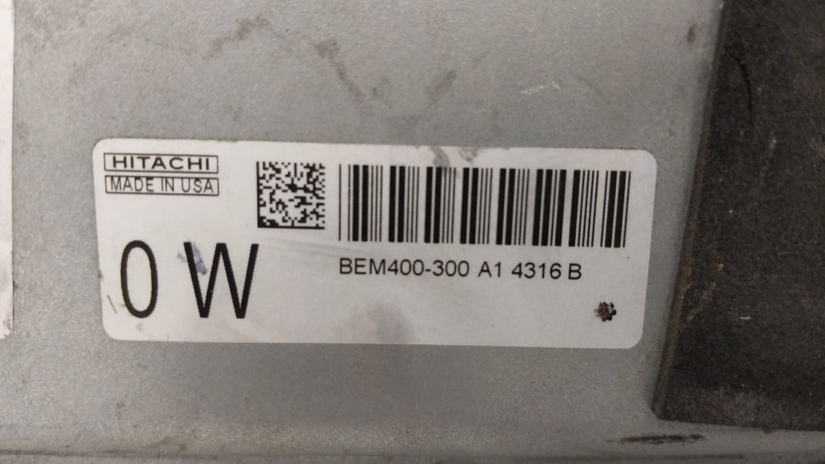 2013-2014 Nissan Altima PCM Engine Control Computer ECU ECM PCU OEM P/N:BEM400-300 MEC300-012 A1, MEC300-052 Fits 2013 2014 