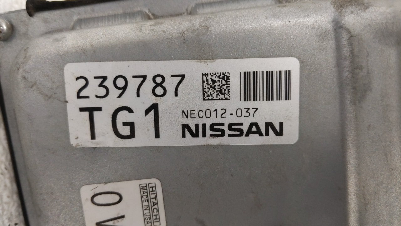 2013-2014 Nissan Altima PCM Engine Control Computer ECU ECM PCU OEM P/N:BEM400-300 MEC300-012 A1, MEC300-052 Fits Fits 2013 