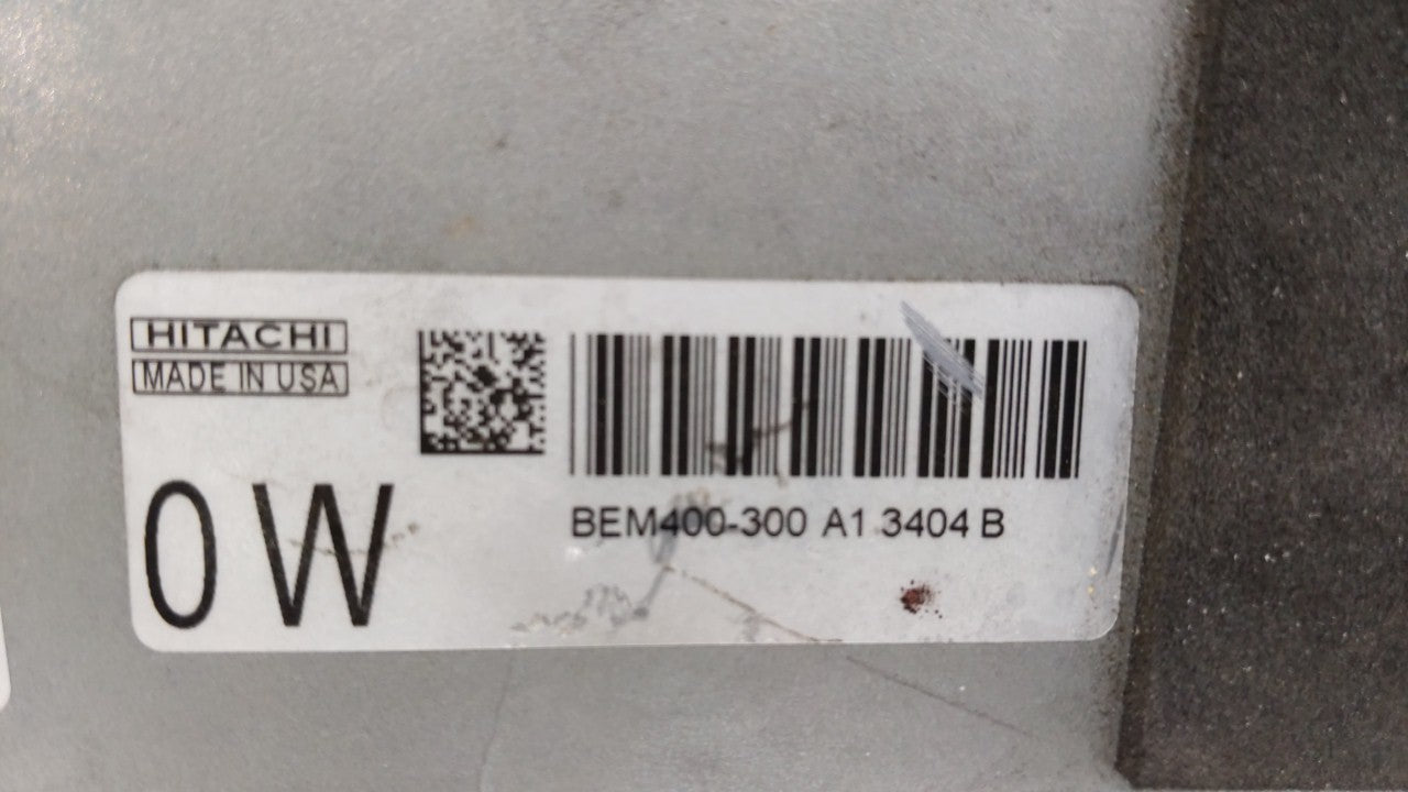 2013-2014 Nissan Altima PCM Engine Control Computer ECU ECM PCU OEM P/N:BEM400-300 MEC300-012 A1, MEC300-052 Fits Fits 2013 