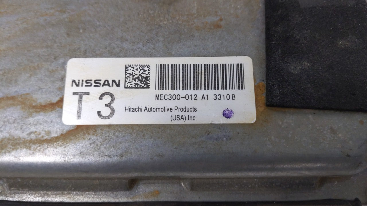 2013-2014 Nissan Altima PCM Engine Control Computer ECU ECM PCU OEM P/N:BEM400-300 MEC300-012 A1, MEC300-052 Fits Fits 2013 