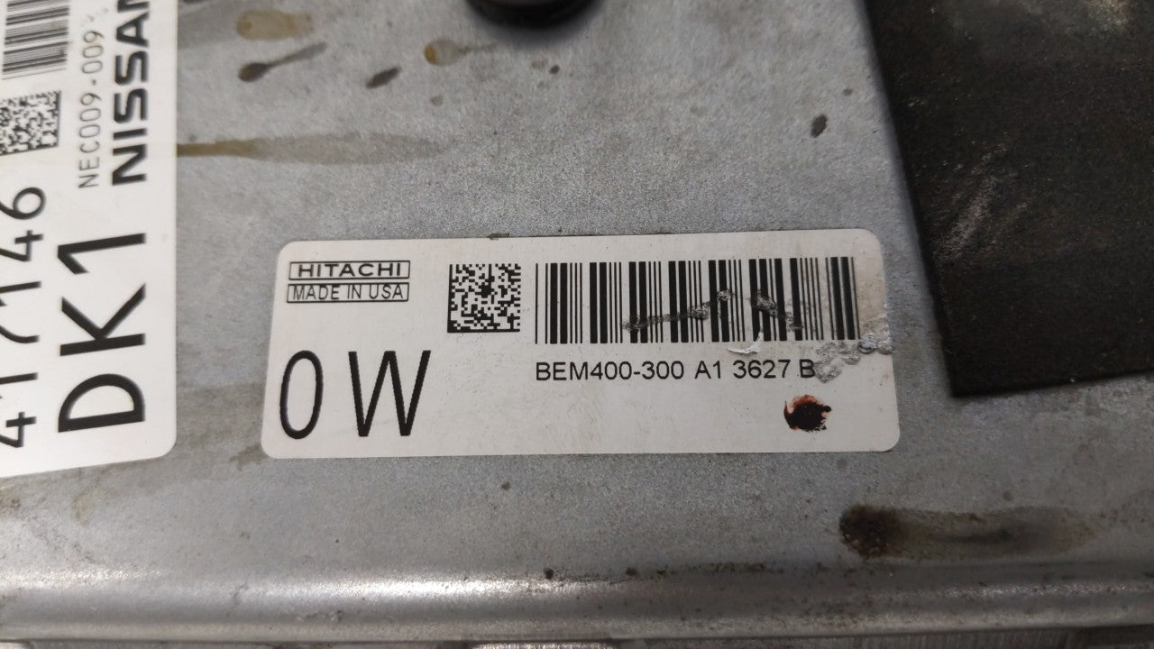 2013-2014 Nissan Altima PCM Engine Control Computer ECU ECM PCU OEM P/N:BEM400-300 MEC300-012 A1, MEC300-052 Fits Fits 2013 