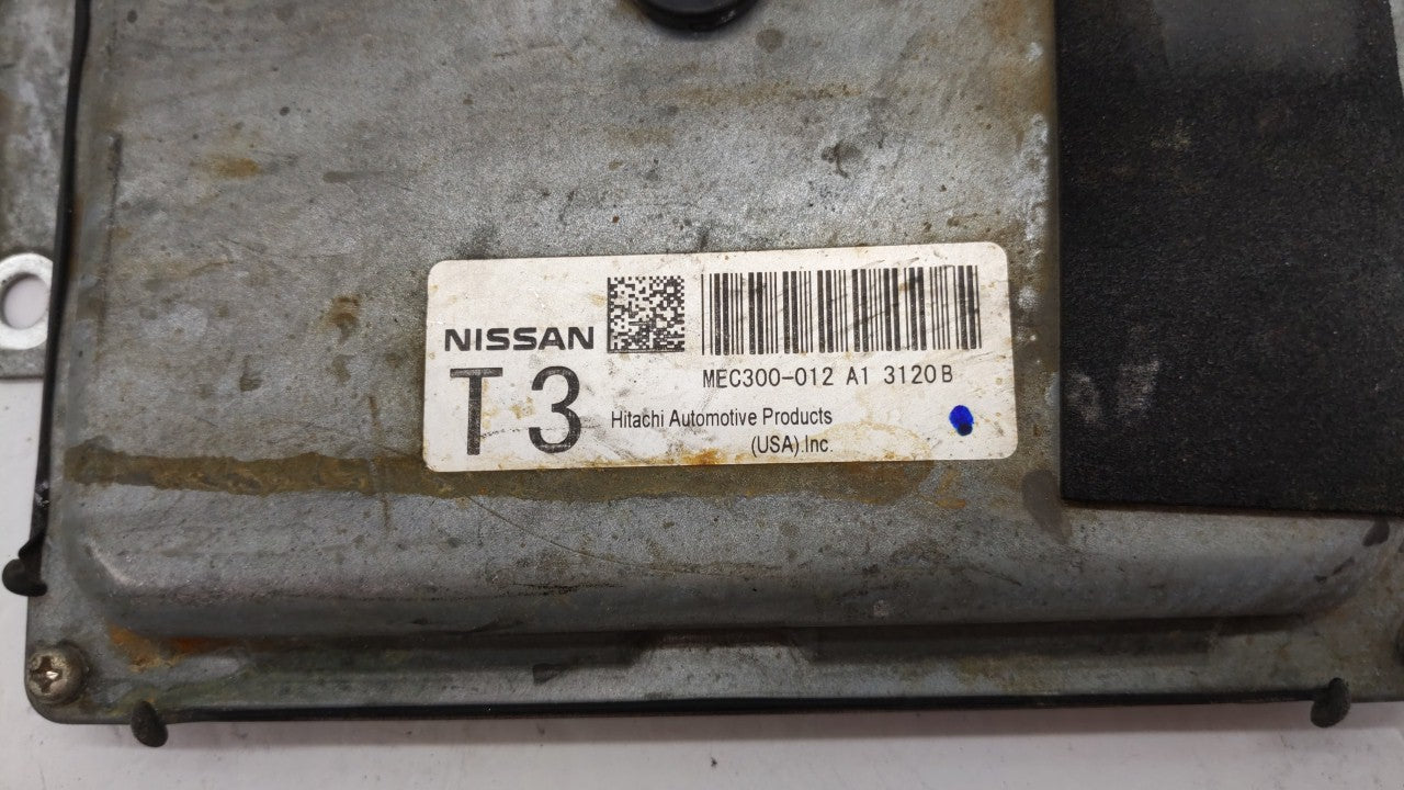 2013-2014 Nissan Altima PCM Engine Control Computer ECU ECM PCU OEM P/N:BEM400-300 MEC300-010 D1 Fits Fits 2013 2014 OEM Use