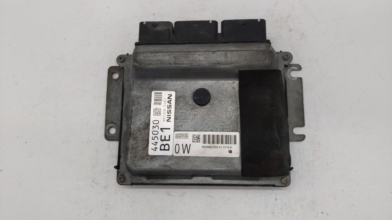 2013-2014 Nissan Altima PCM Engine Control Computer ECU ECM PCU OEM P/N:BEM400-300 MEC300-010 D1 Fits Fits 2013 2014 OEM Use