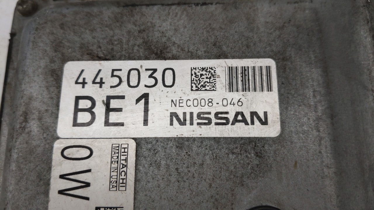 2013-2014 Nissan Altima PCM Engine Control Computer ECU ECM PCU OEM P/N:BEM400-300 MEC300-010 D1 Fits Fits 2013 2014 OEM Use