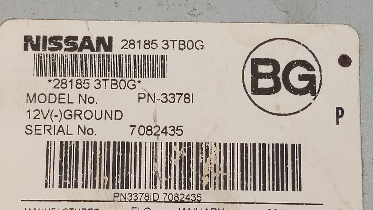 2013-2015 Nissan Altima Am Fm Cd Player Radio Receiver - Oemusedautoparts1.com
