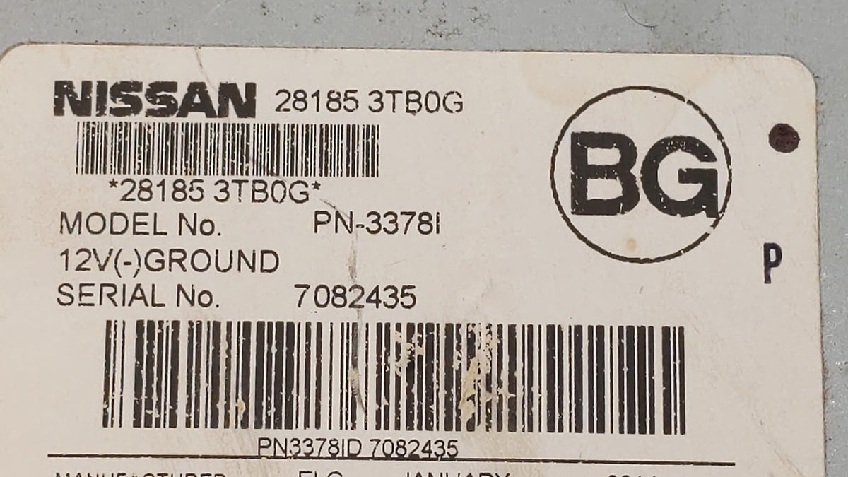 2013-2015 Nissan Altima Am Fm Cd Player Radio Receiver 255042 - Oemusedautoparts1.com