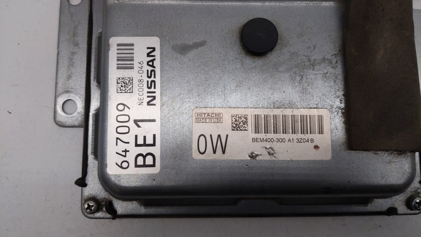 2013-2014 Nissan Altima PCM Engine Control Computer ECU ECM PCU OEM P/N:BEM400-300 A1 NEC012-036 Fits Fits 2013 2014 OEM Use