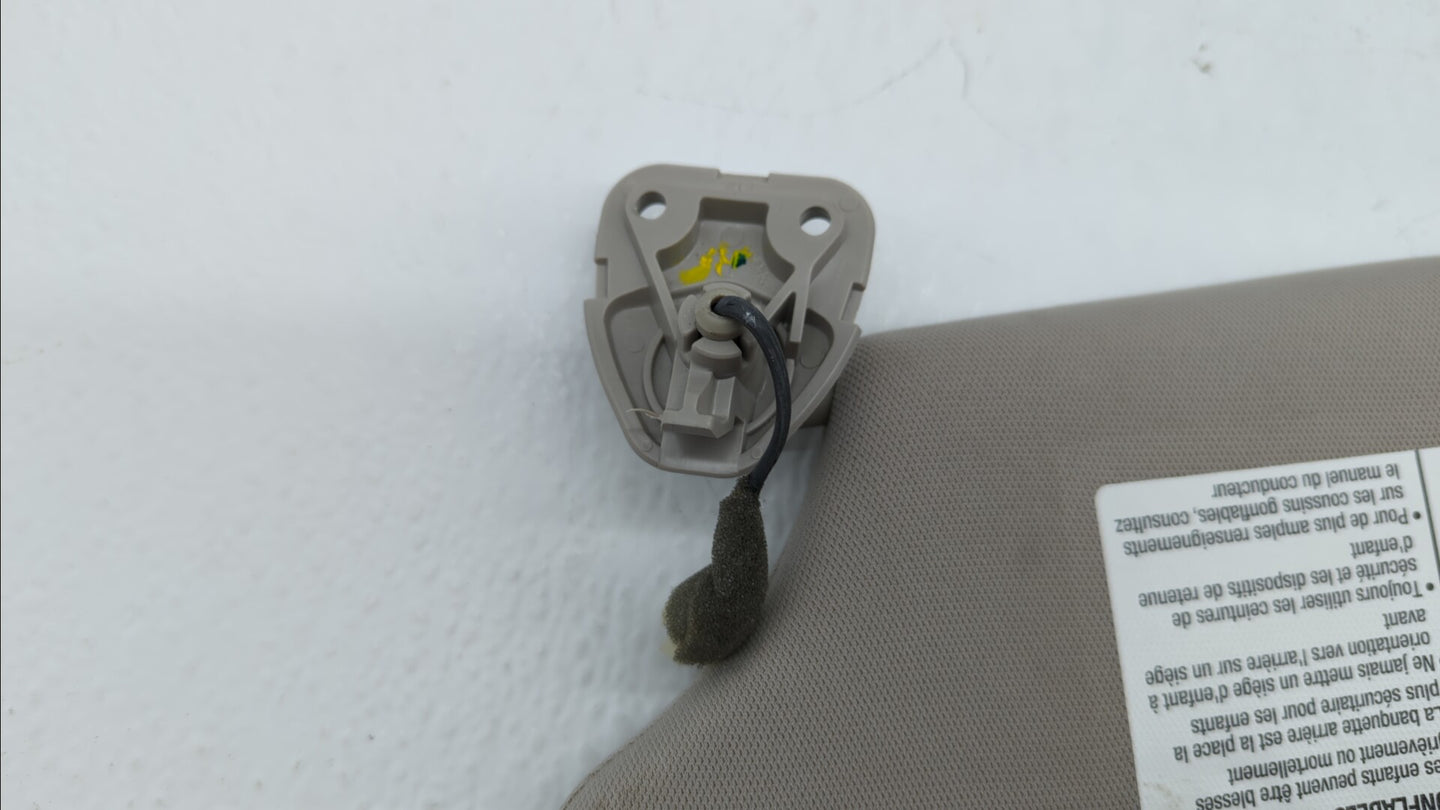 2013-2018 Nissan Altima Sun Visor Shade Replacement Passenger Right Mirror Fits Fits 2013 2014 2015 2016 2017 2018 OEM Used 