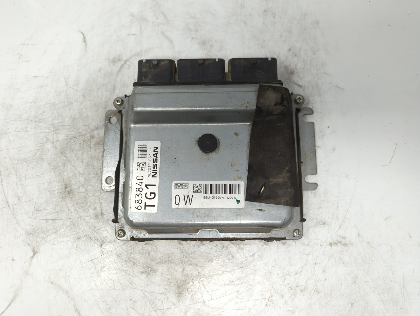 2013-2014 Nissan Altima PCM Engine Control Computer ECU ECM PCU OEM P/N:BEM400-300 A1 NEC012-036 Fits Fits 2013 2014 OEM Use