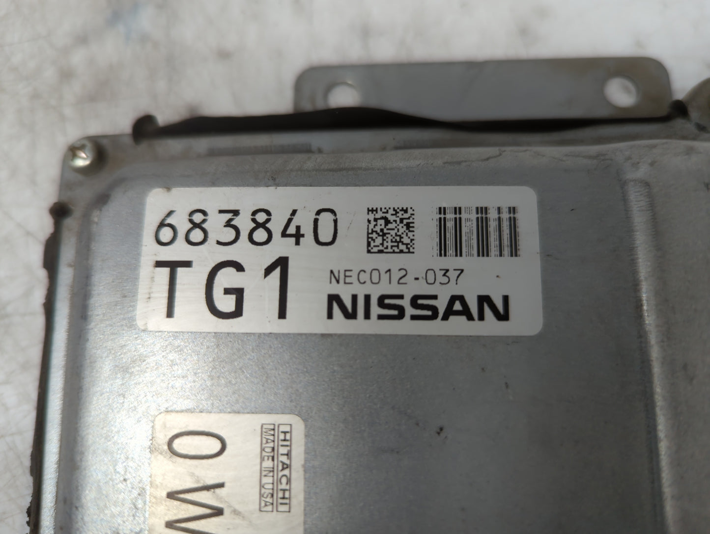 2013-2014 Nissan Altima PCM Engine Control Computer ECU ECM PCU OEM P/N:BEM400-300 A1 NEC012-036 Fits Fits 2013 2014 OEM Use